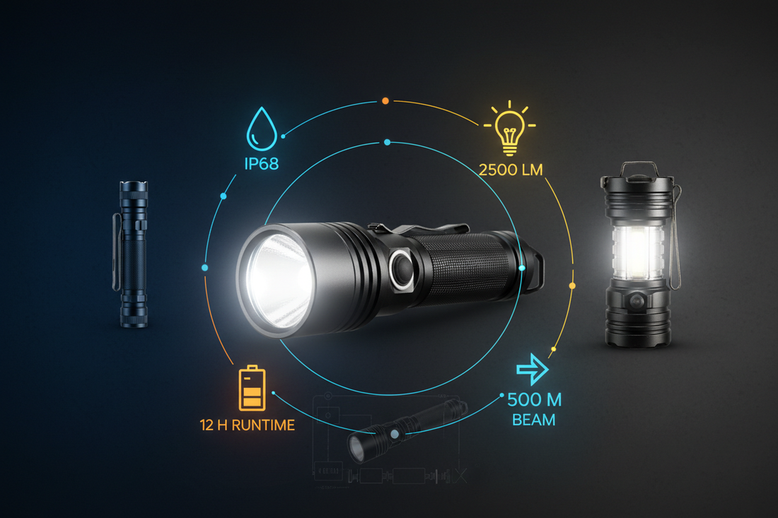 Ce înseamnă specificațiile unei lanterne și cum alegi corect