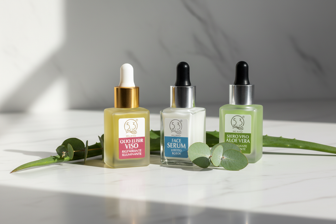 Ser facial aplicat corect pe ten pentru hidratare și fermitate