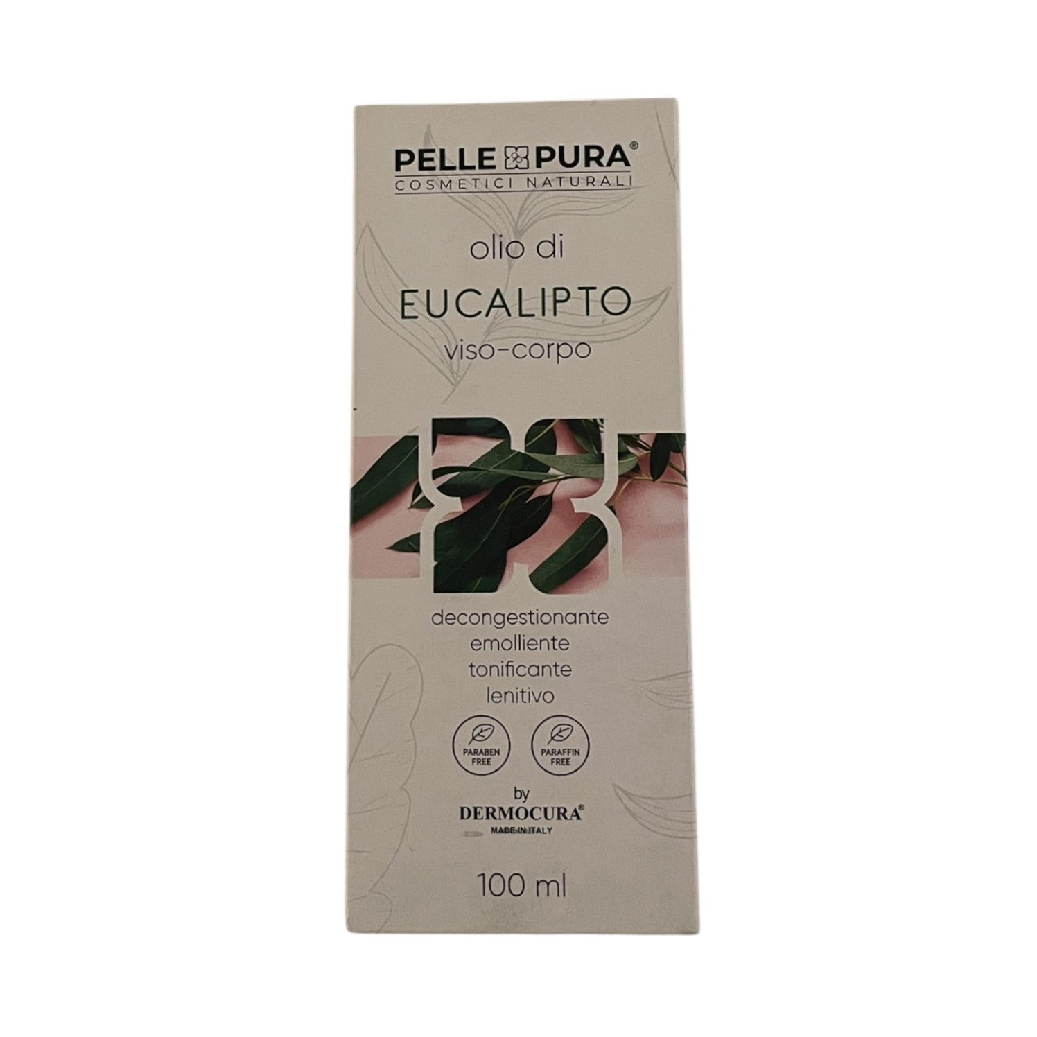 Ulei pentru față și corp Pelle Pura Olio, complex cu eucalipt, 100ml