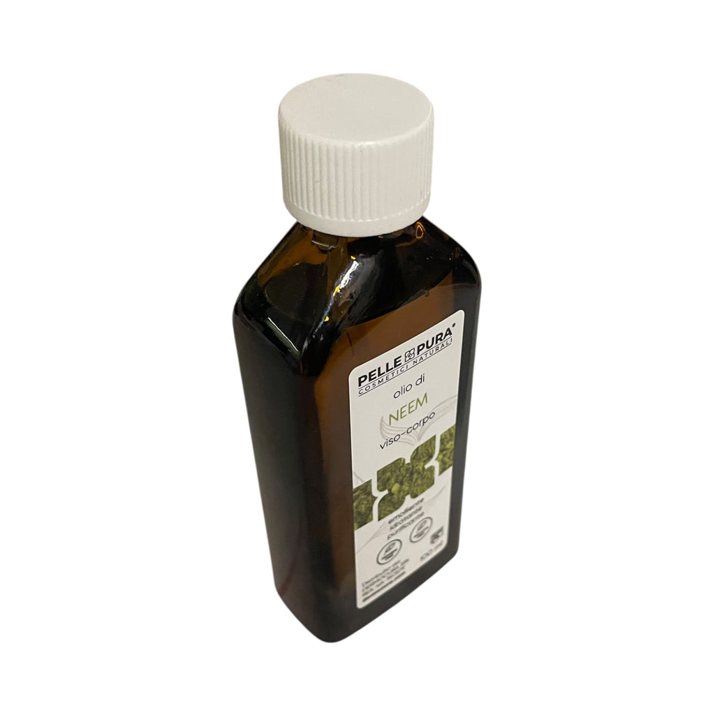 Ulei pentru față și corp Pelle Pura Olio di Neem, complex cu migdale dulci, 100ml