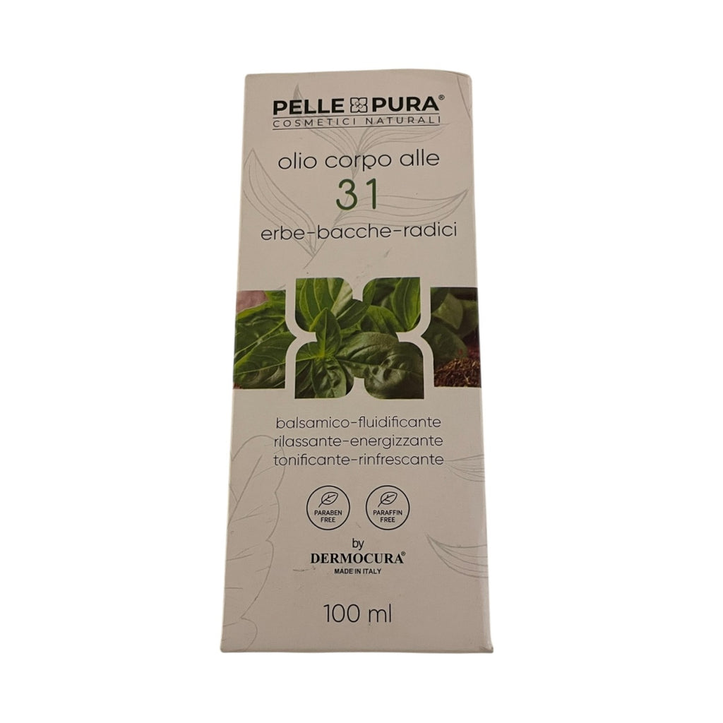 Ulei natural pentru corp Pelle Pura Olio Corpo, mix 31 de plante,  100ml