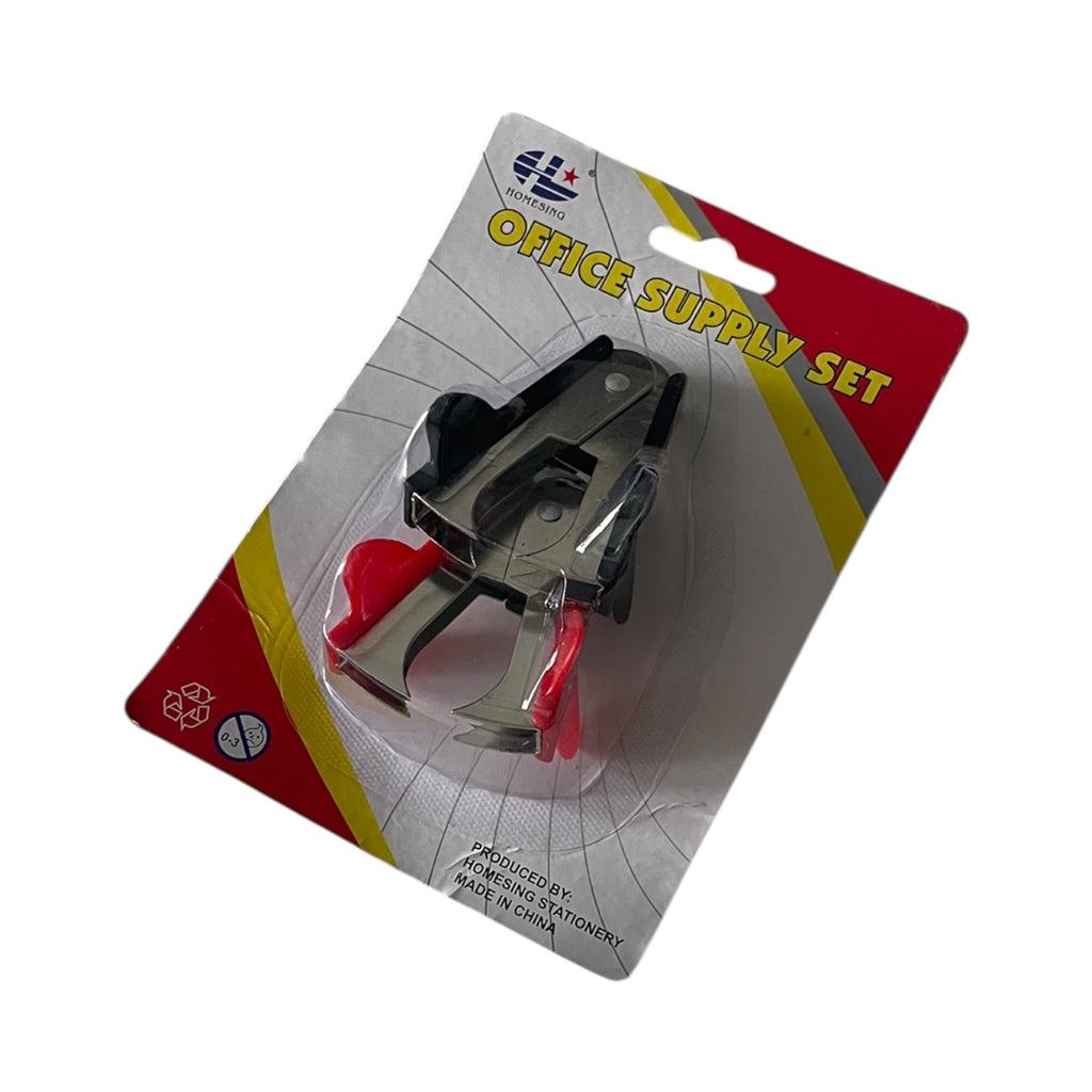 Set 2 decapsatoare de agrafe, mecanism metalic, multicolor