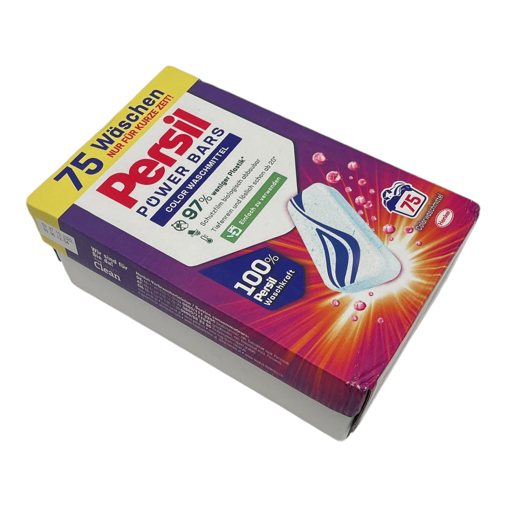 Detergent pentru rufe colorate Persil Power Bars Waschmittel, 75 tablete