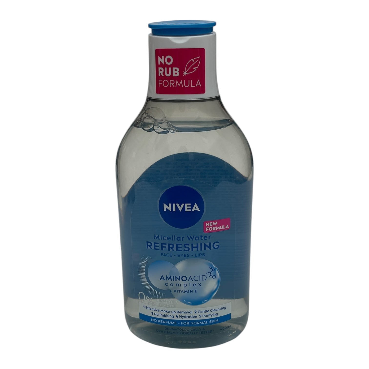 Apă micelară NIVEA Refreshing, complex cu aminoacizi și vitamina E, 400ml