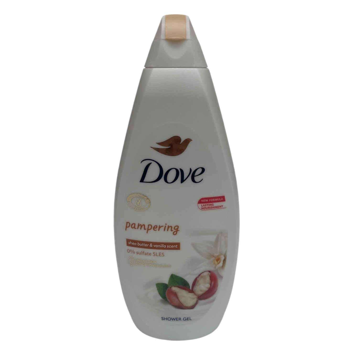 Gel de duș Dove Pampering Shea Butter & Vanilla Scent, 720ml