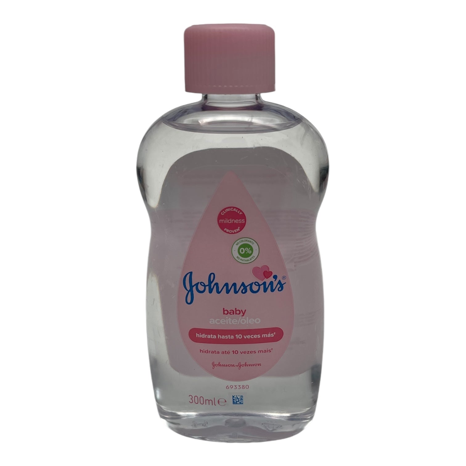 Ulei Johnson’s Baby 300ml, hidratare și îngrijire piele delicată