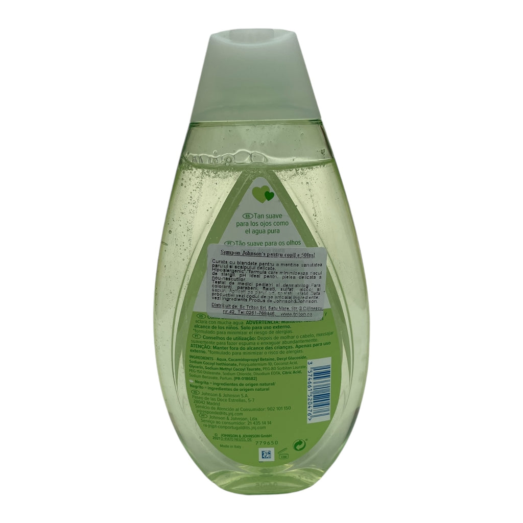 Șampon delicat Johnson's Baby, Champú Camomila, 500ml