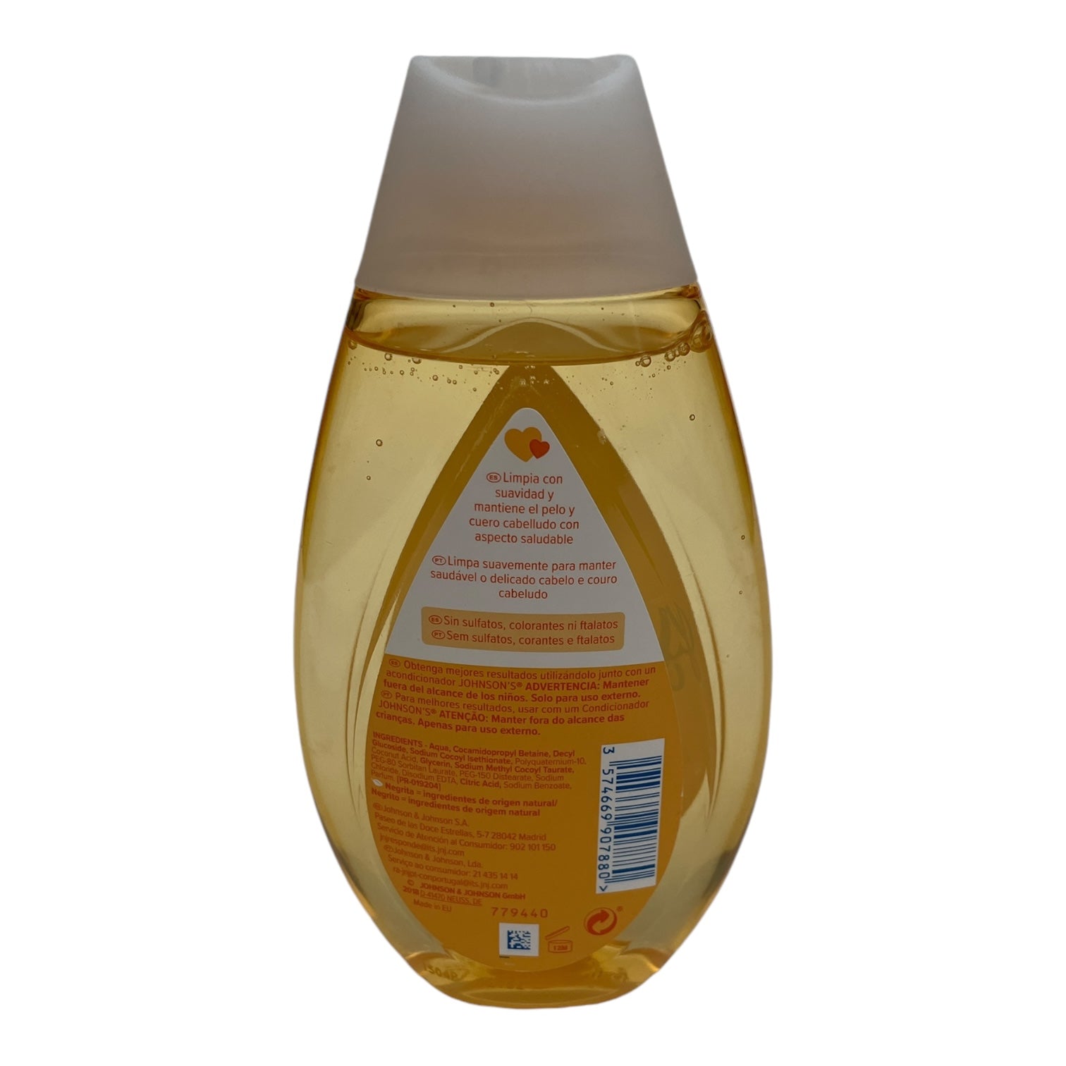 Șampon delicat Johnson's Baby Classic - 0% colorant și sulfat, 300ml