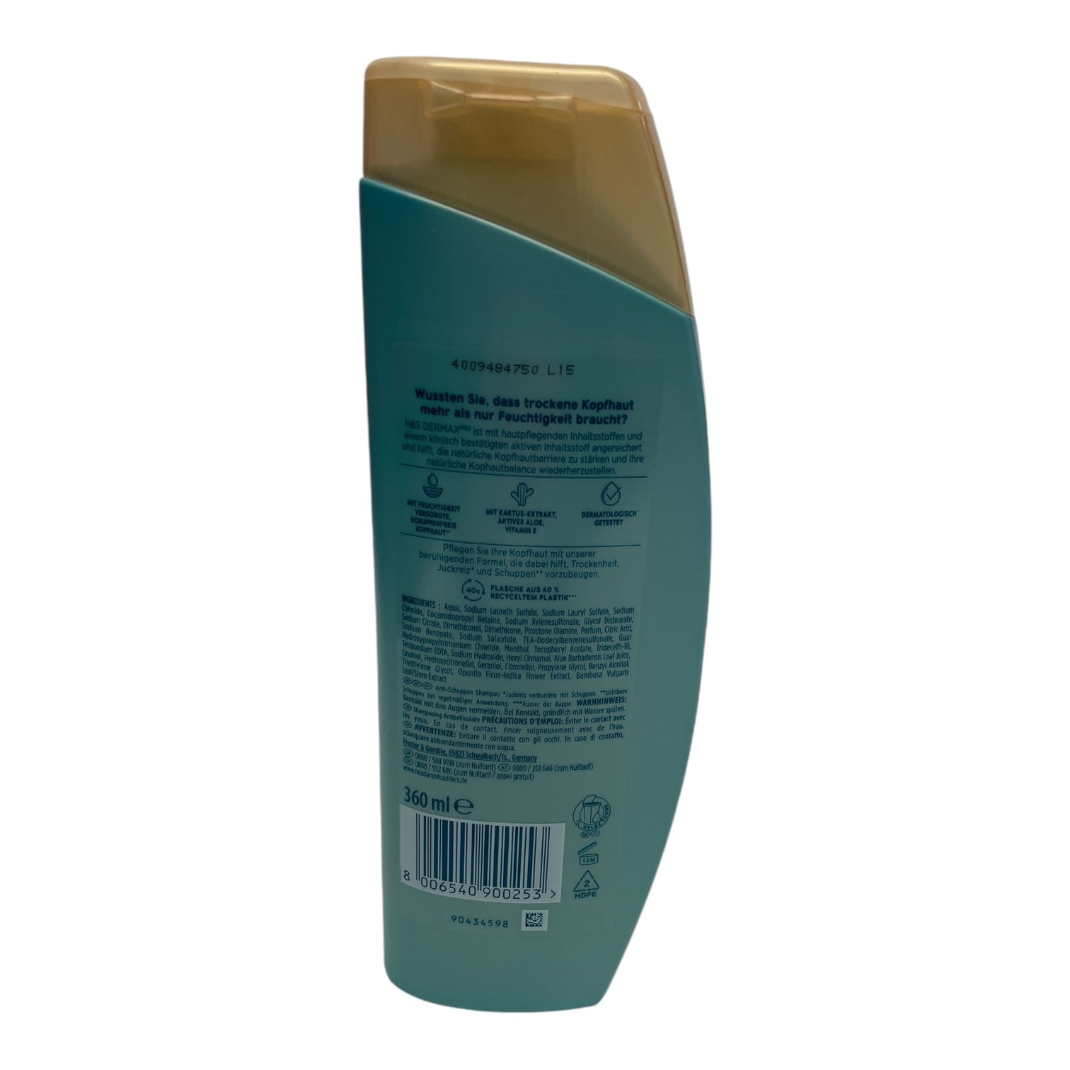 Șampon anti-mătrează Head &amp; Shoulders Dermax Pro, 360ml