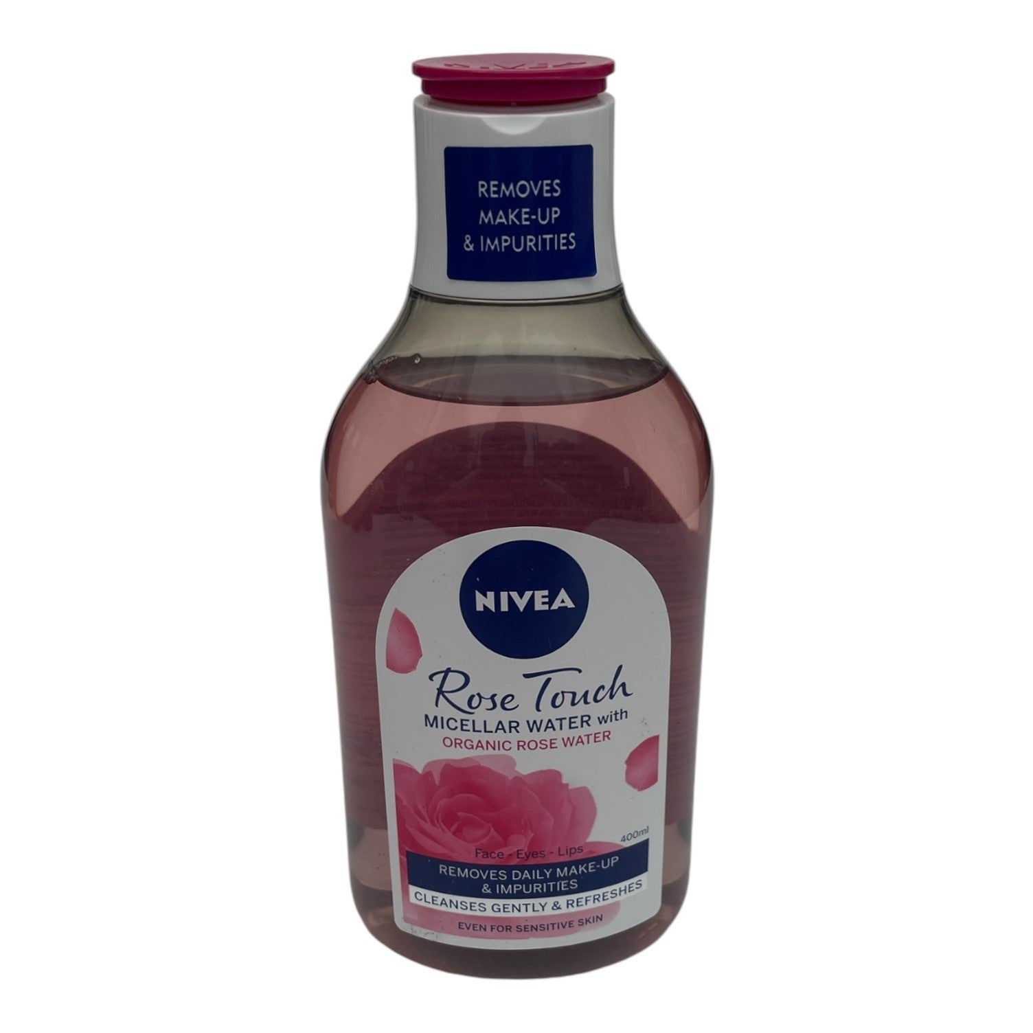 Apă micelară NIVEA Rose Touch, complex cu apă de trandafir organic, 400ml