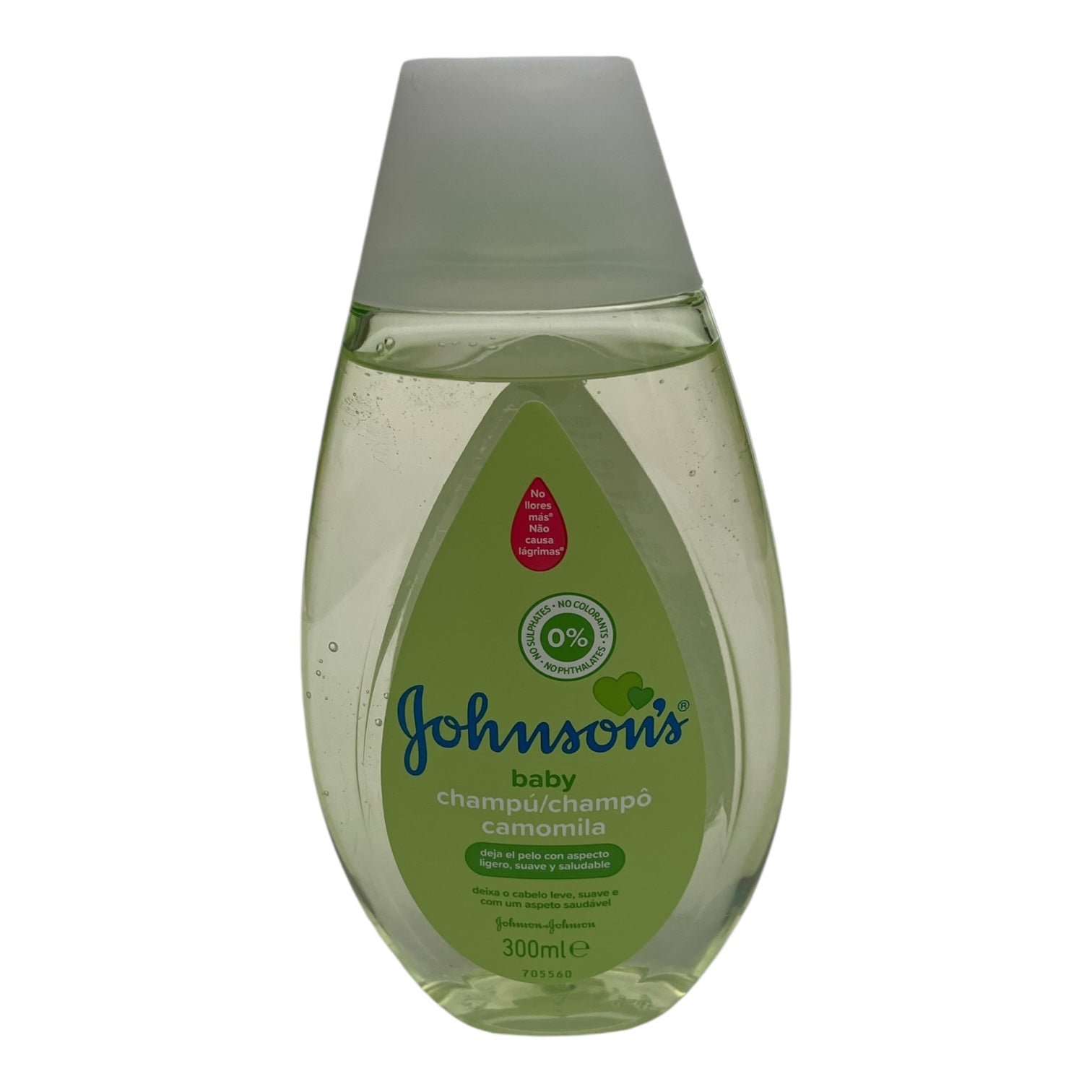 Șampon delicat Johnson's Baby Camoșilă, 0% colorant, 300ml