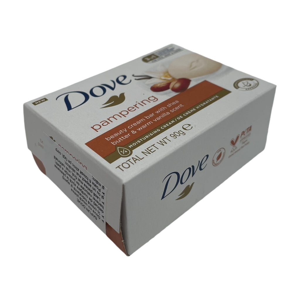 Săpun cremă Dove Pampering, unt de shea și vanilie, 90g