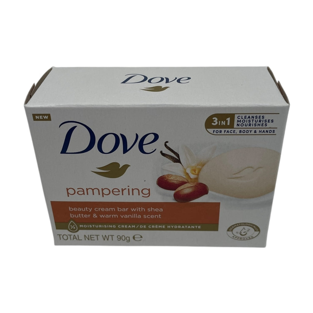 Săpun cremă Dove Pampering, unt de shea și vanilie, 90g