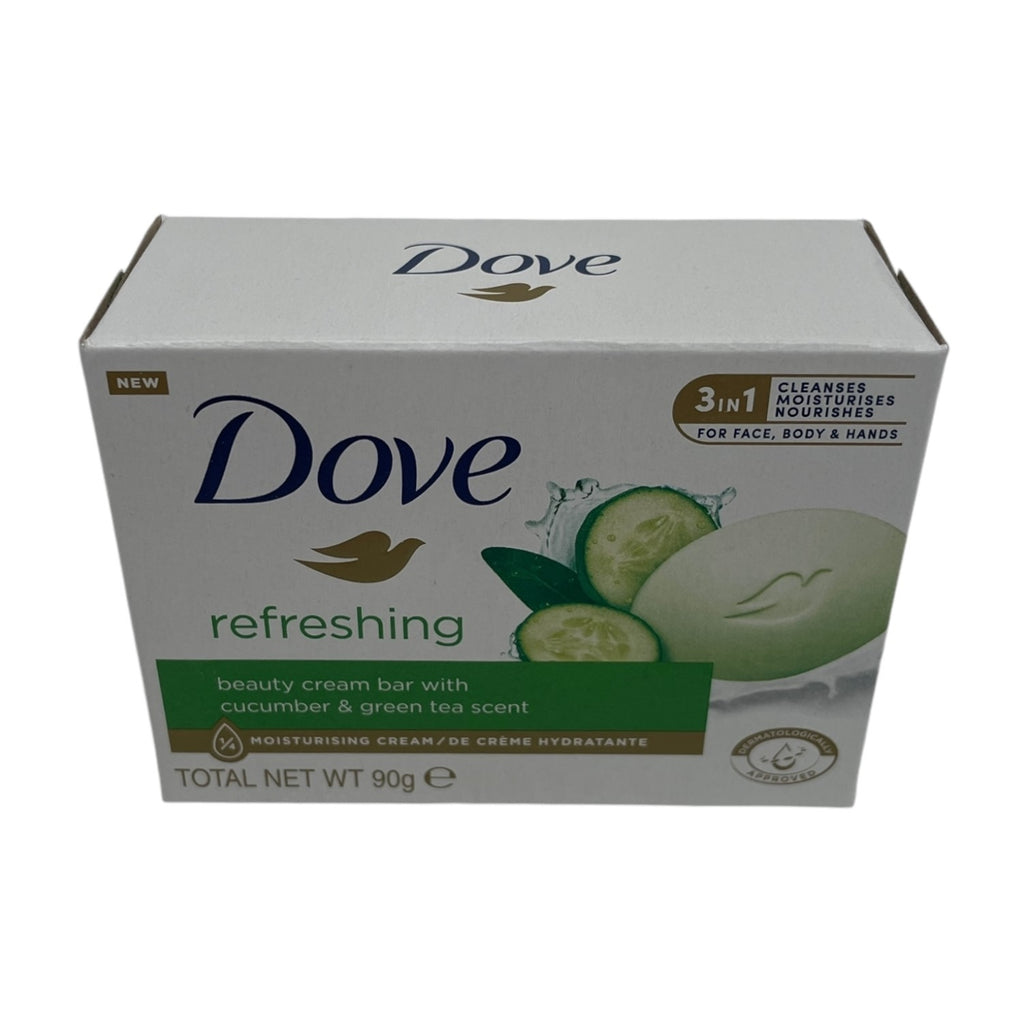 Săpun cremă Dove Refreshing - castravete și ceai verde, 90g