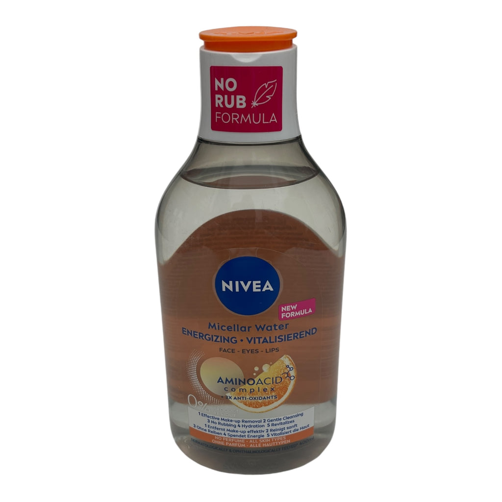 Apă micelară NIVEA Energizing, complex cu aminoacizi și antioxidanți, 400ml