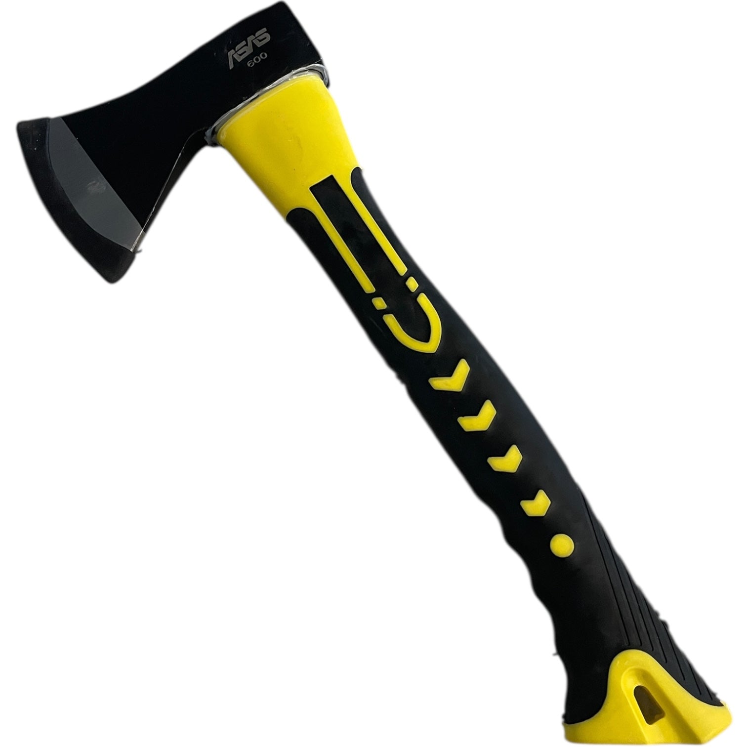 Toporiță ASAS 600 cu Mâner Ergonomic Galben-Negru - Oțel Forjat 11x36cm