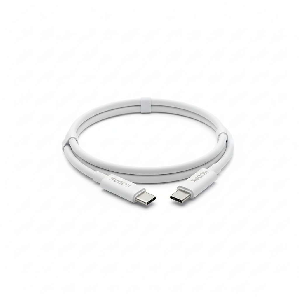 Cablu KODAK USB-C alb 1m