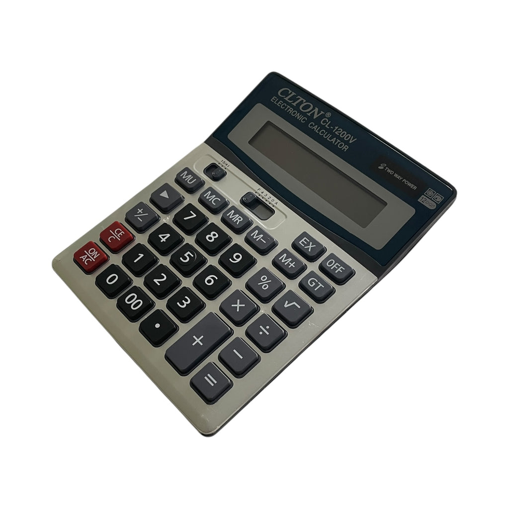 Calculator de birou CLTON CL-1200V, 12 cifre, afișaj mare