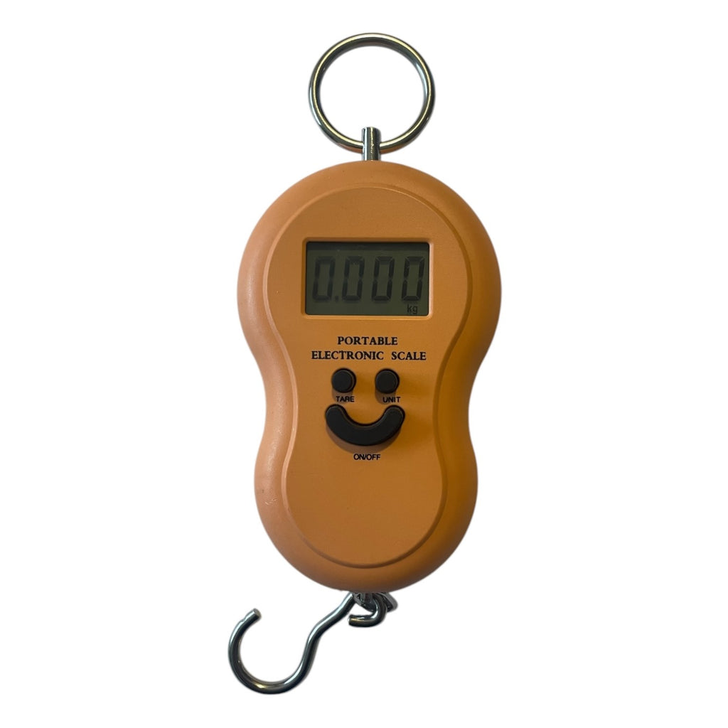 Cântar electronic portabil de mână - LCD - 50kg - Ergonomic - Multicolor