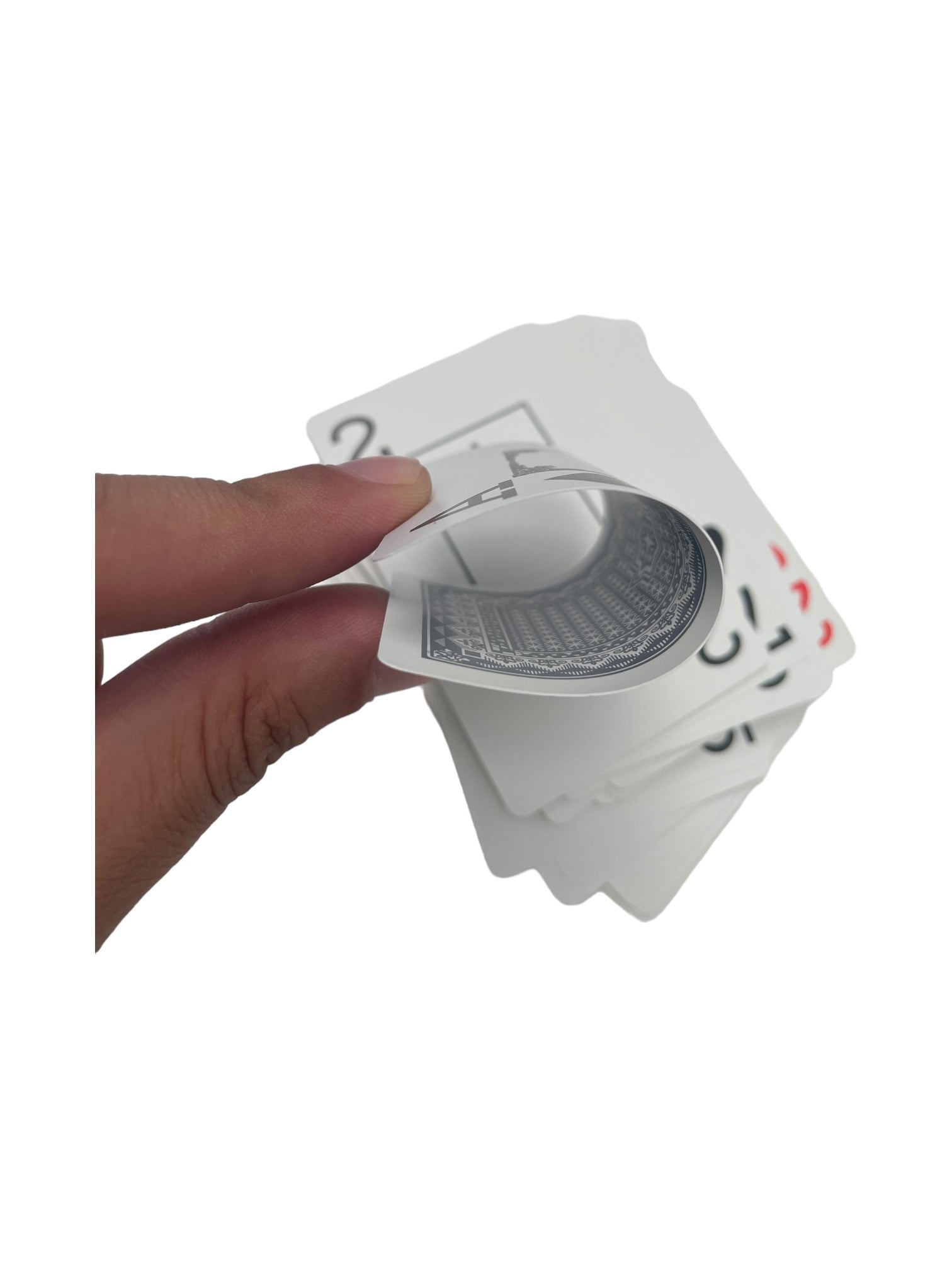 Cărți de joc Poker 100% Plastic - set complet 54 cărți impermeabile cu cutie