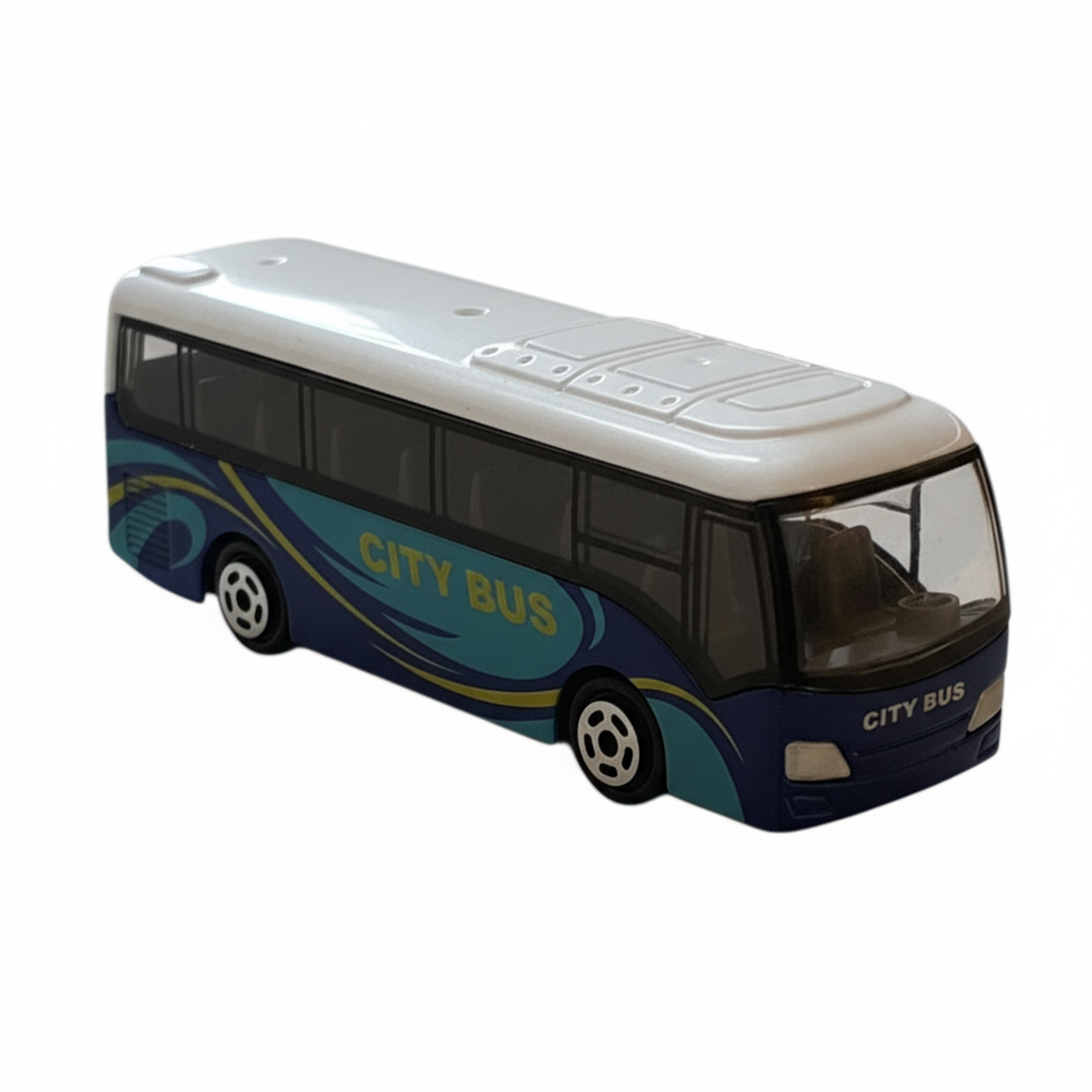 City Bus vedere frontală trei-sferturi