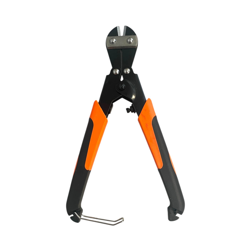 Clește de Tăiat Sârmă 22cm - Grosime 0.5cm, Mâner Ergonomic Portocaliu-Negru