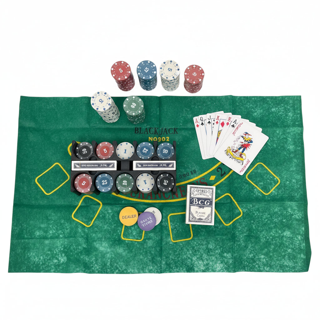 Conținut complet set poker