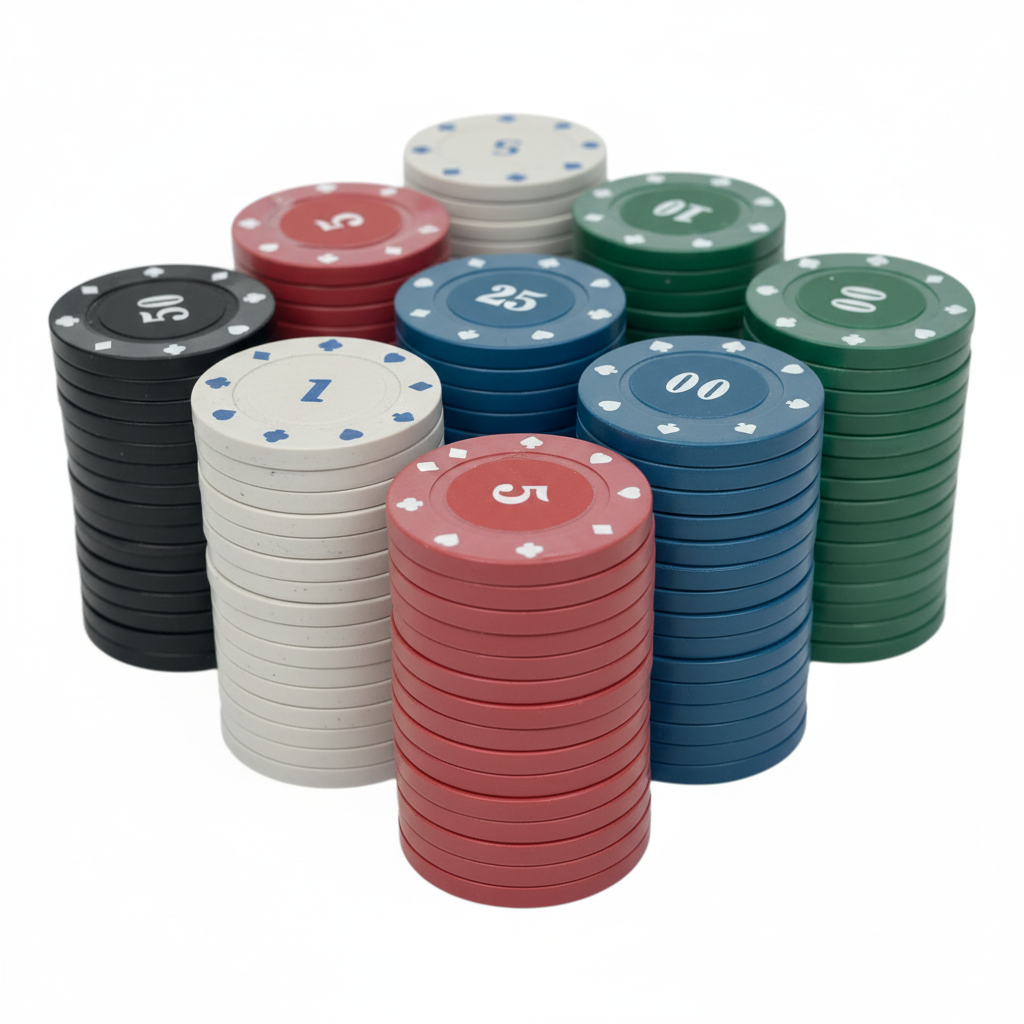 Detaliu jetoane poker profesionale