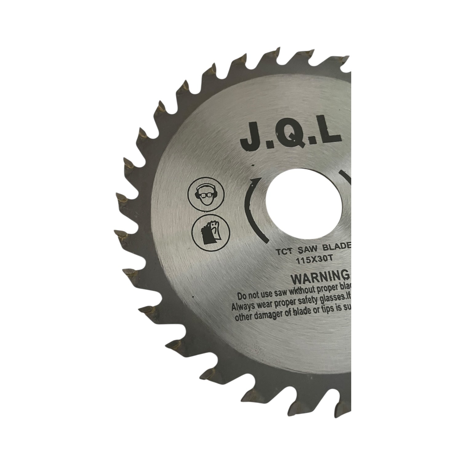 Disc Circular pentru Lemn 115mm (4.5") - 30 Dinți TCT, Gaură 22.3mm