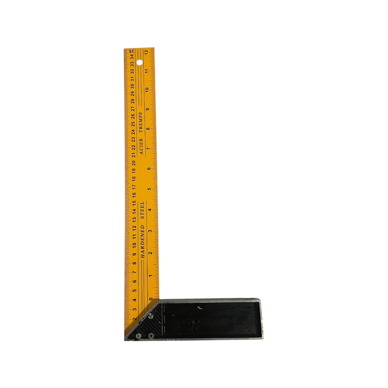 Echer Metalic de Tâmplărie 35cm - Unghi 90° Precizie Profesională