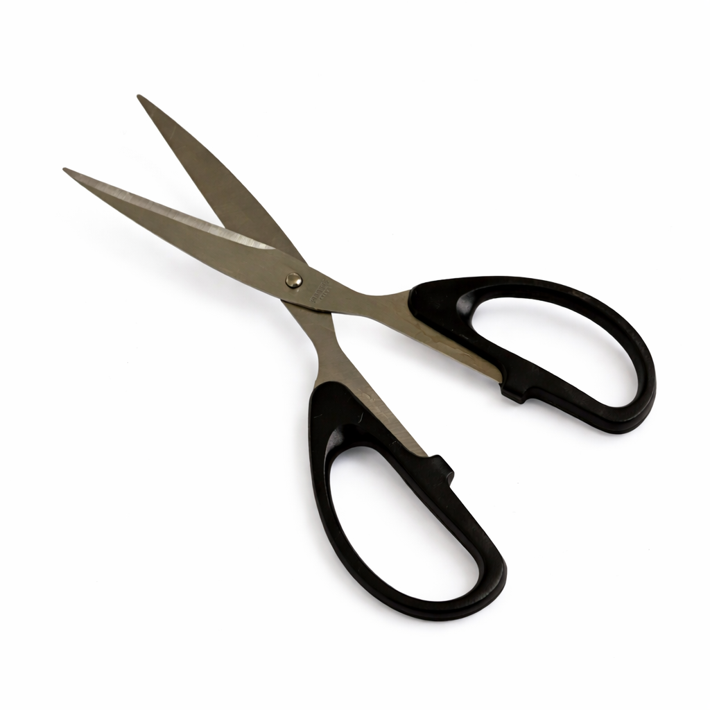 Foarfecă universală de birou, oțel inoxidabil, mâner ergonomic