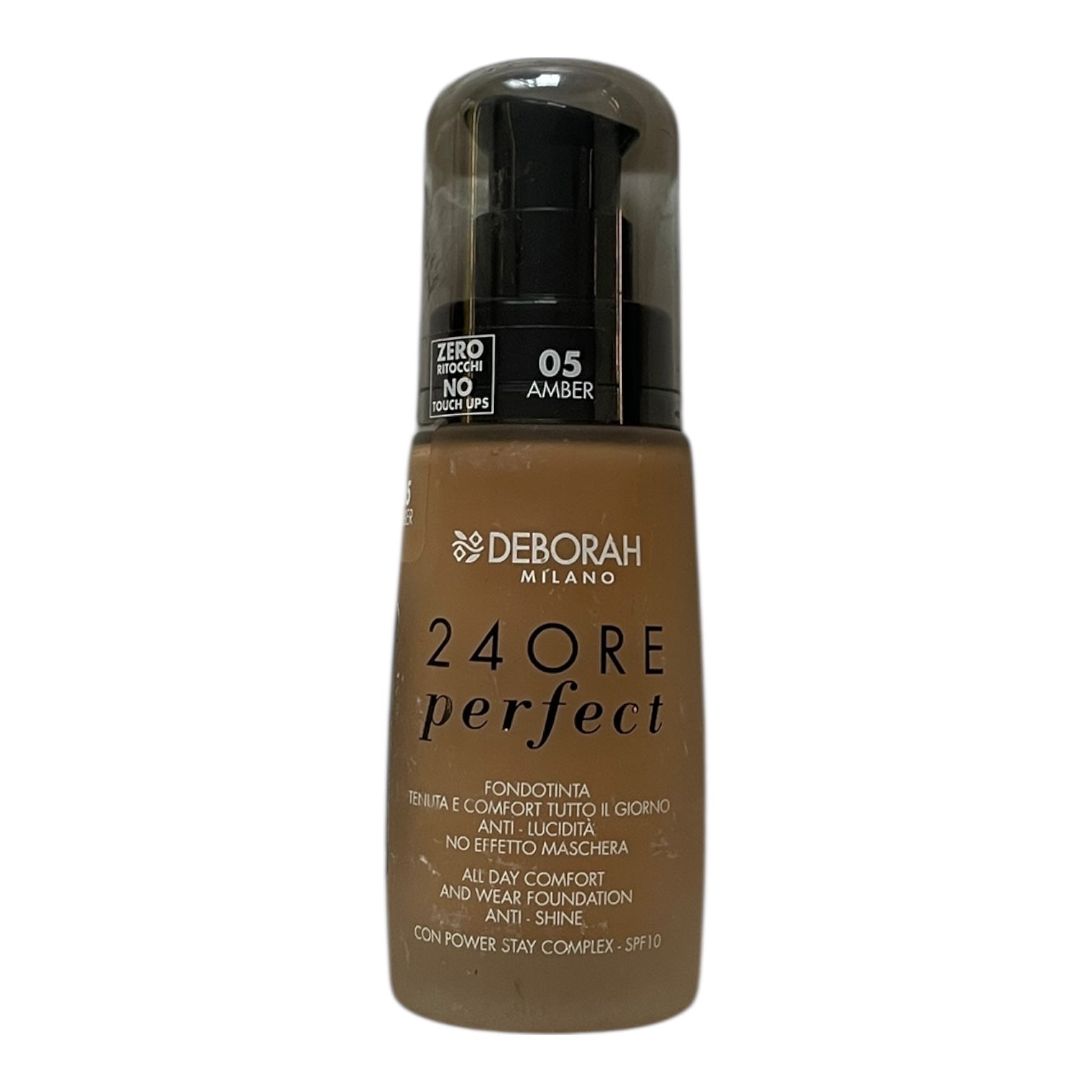 Fond de ten Deborah Milano 24 Ore Perfect - Amber 05 - 30ml - Rezistent 24h