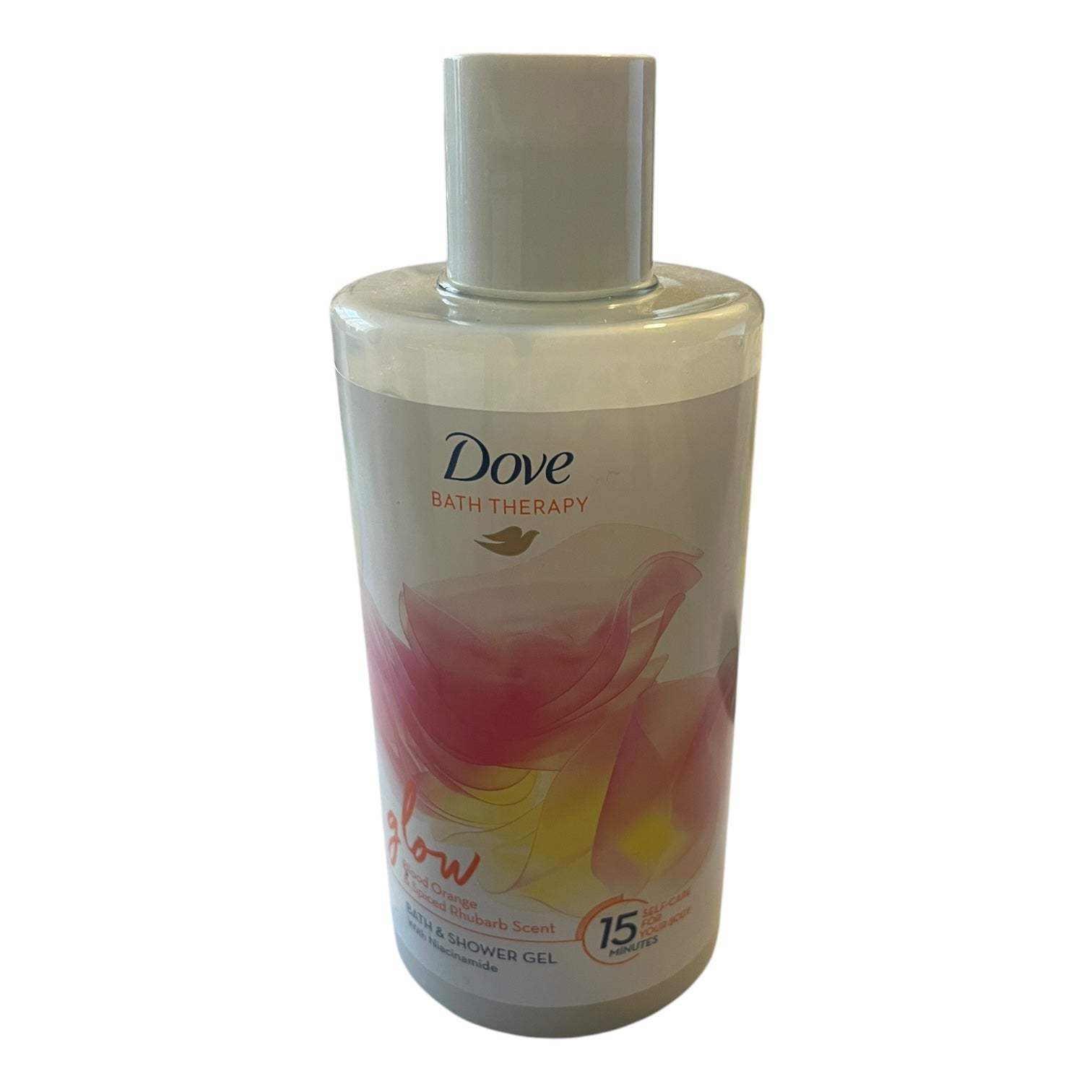 Gel de Duș Dove Bath Therapy Glow - 400ml Blood Orange & Spiced Rhubarb