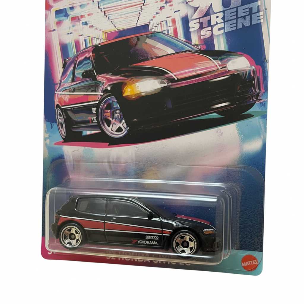 Honda Civic EG '92 în ambalaj - vedere unghiulară