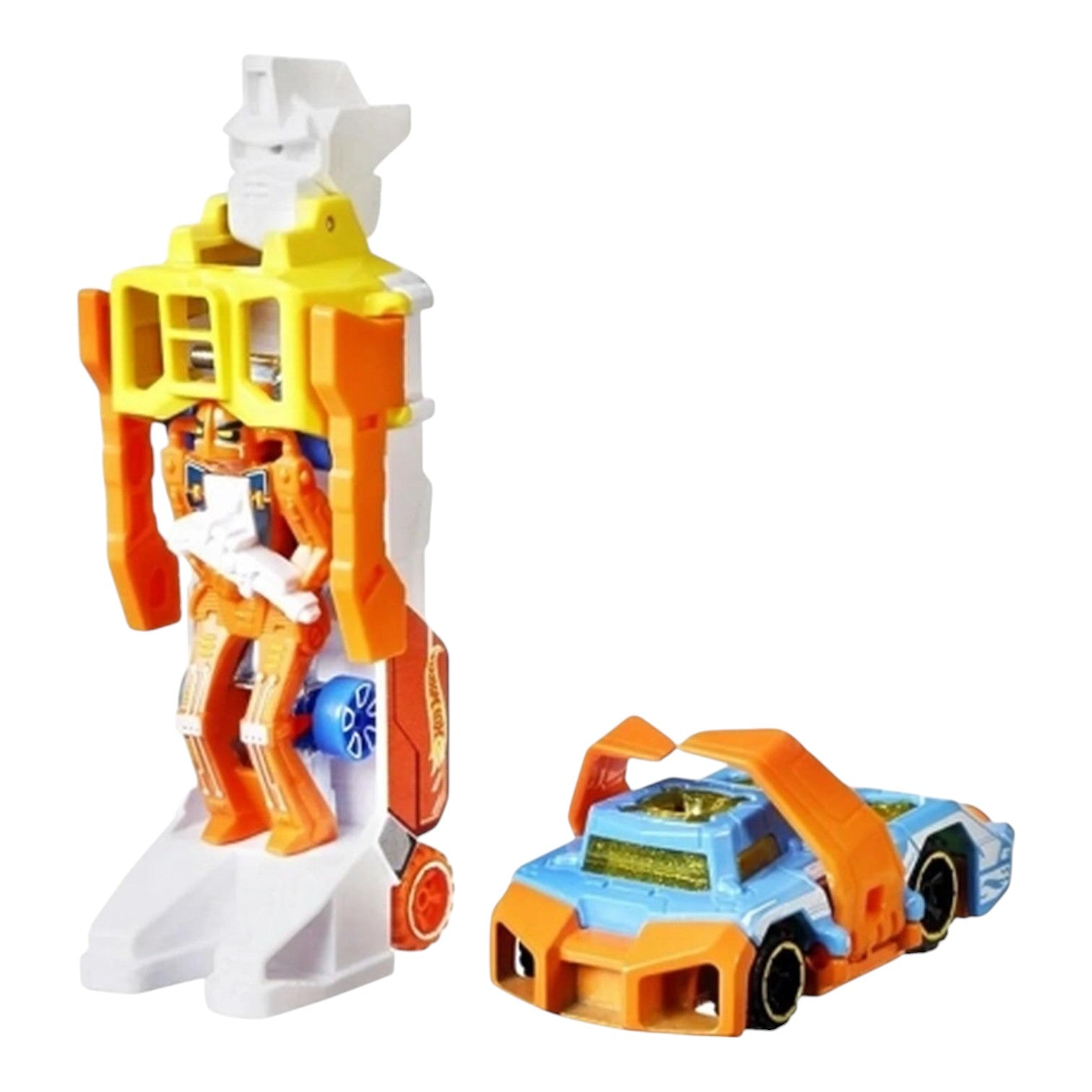 Hot Wheels Haul-Teration - Set Camion cu Mașină Super Rigs GRV00-LAY2