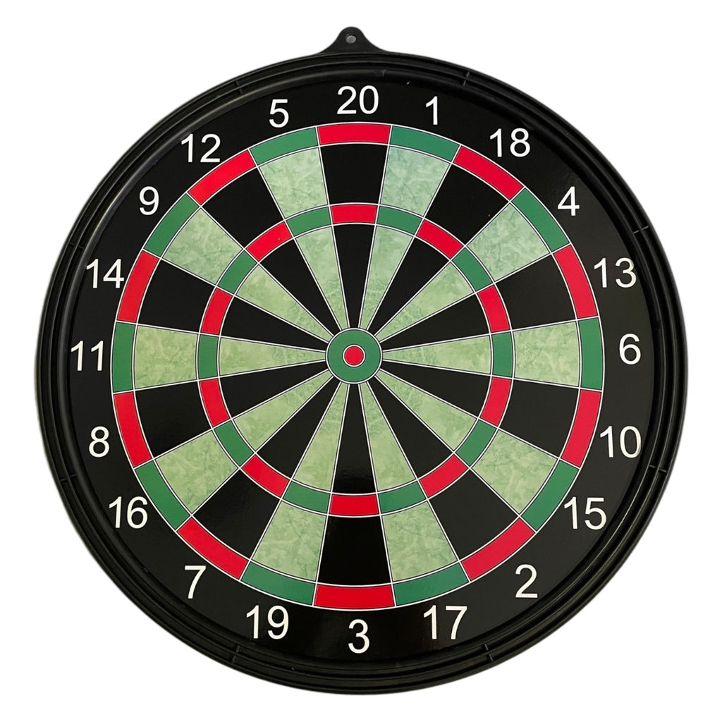 Joc de darts cu tablă dublă, 42cm, 6 săgeți incluse