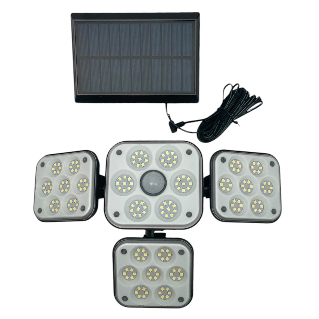 Lampă Solară Exterioară 292 LED-uri cu Senzor Mișcare și Telecomandă - IP65