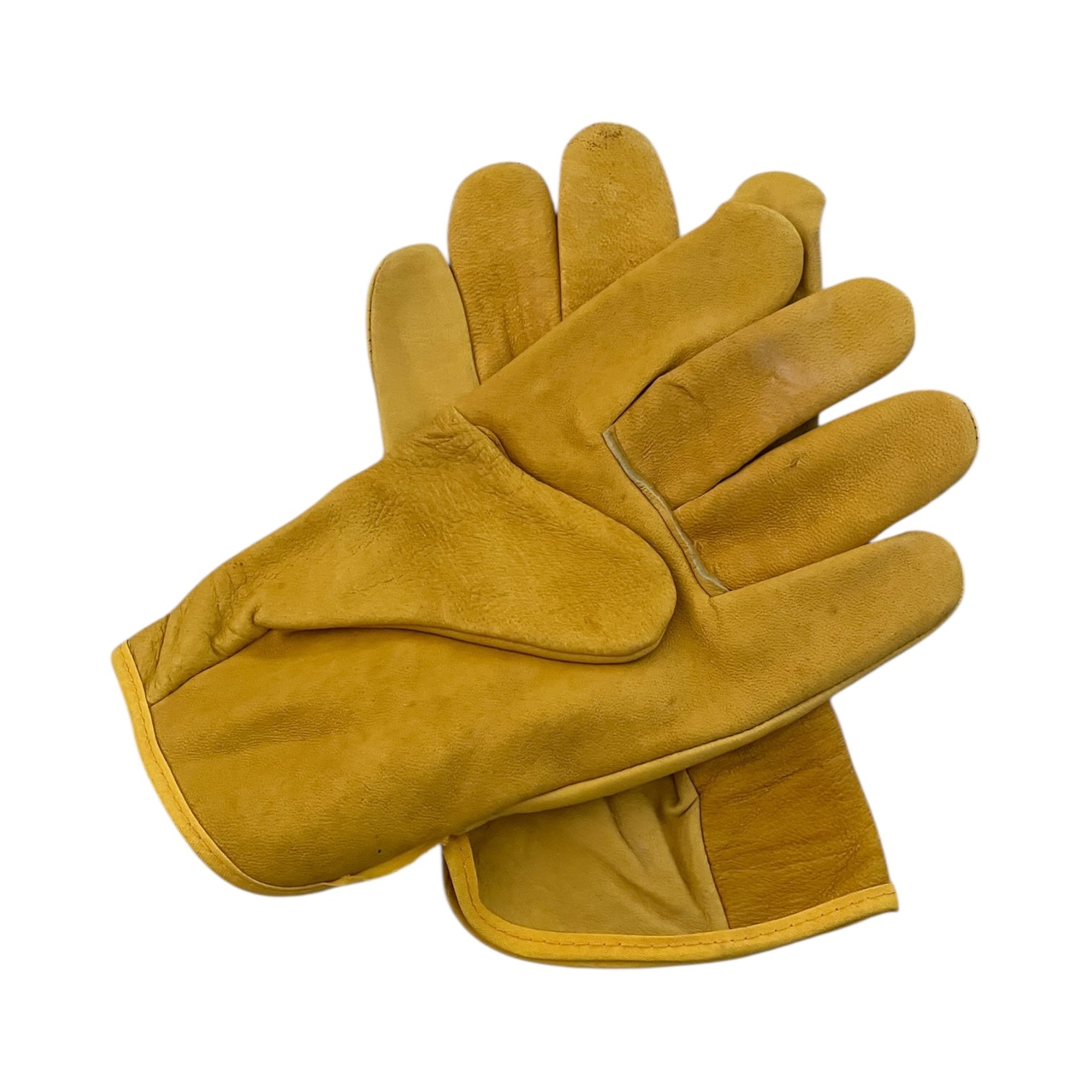 Mănuși de Protecție din Piele Galbenă XS - Căptușite, pentru Femei