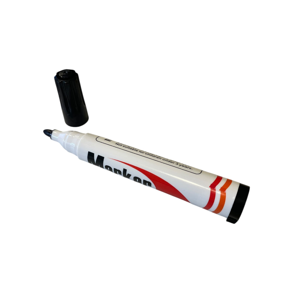 Marker Permanent MarkBD TL-907 Negru - Cerneală Permanentă Rezistentă