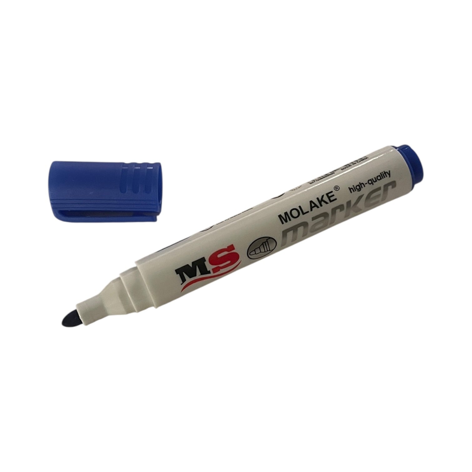 Marker Molake MS pentru tablă, ștergere rapidă, albastru