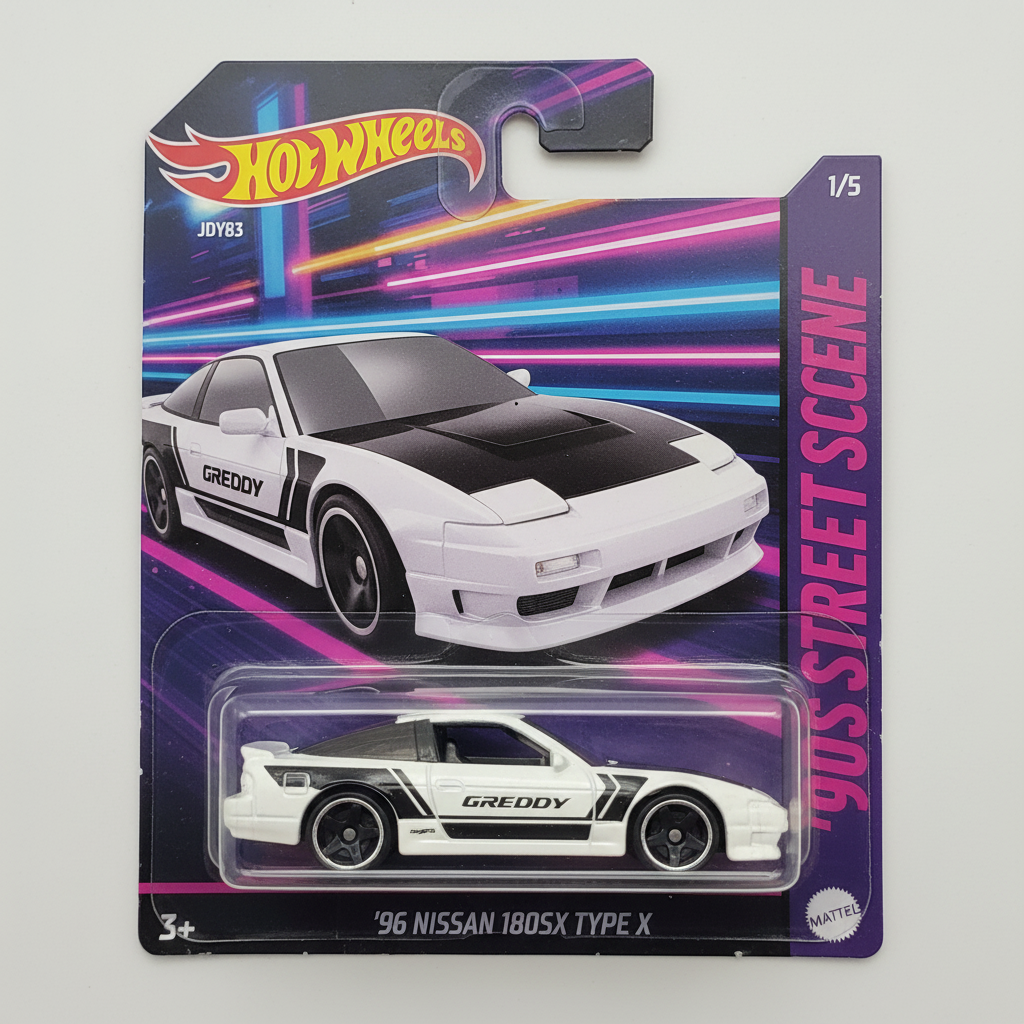 Nissan 180SX Type X în ambalaj - vedere frontală