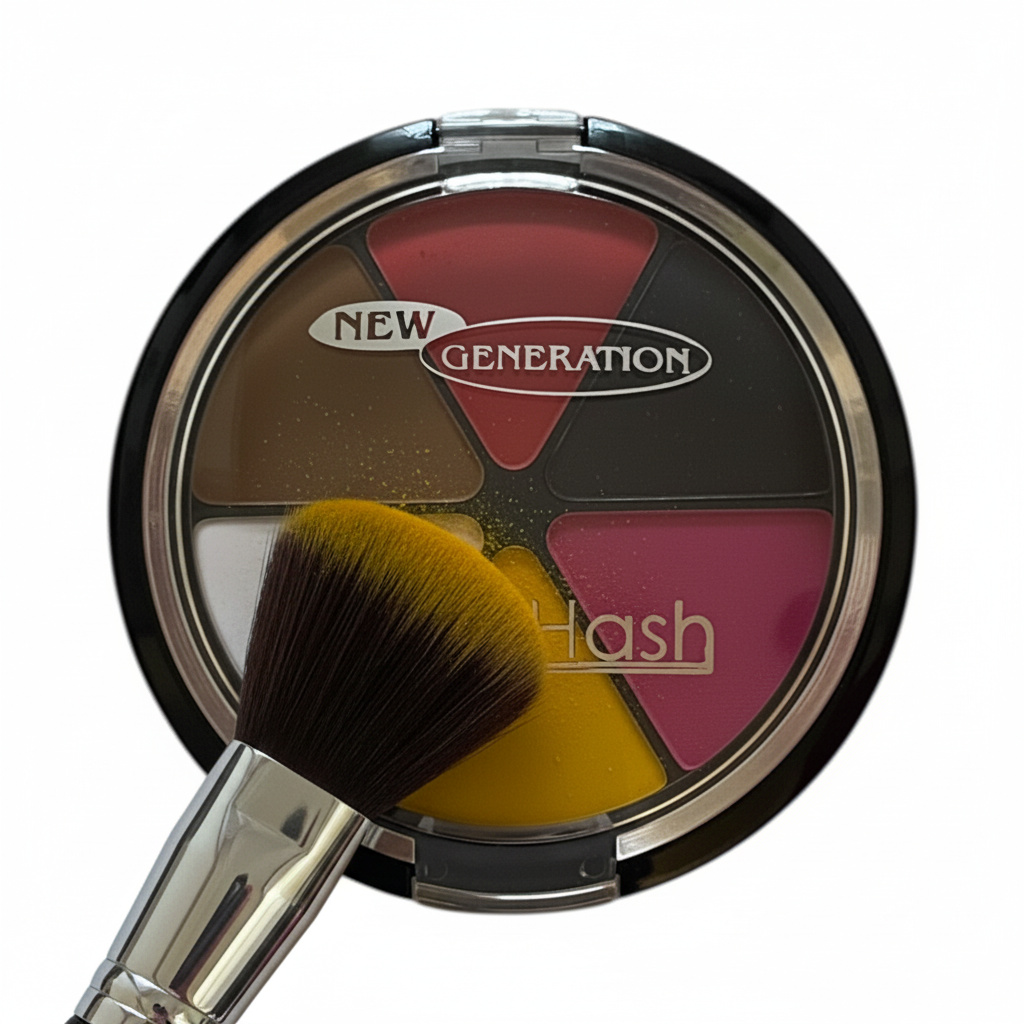 Paletă farduri pentru ochi Mery Hash Ombretto Six, 6 culori, 13.6g