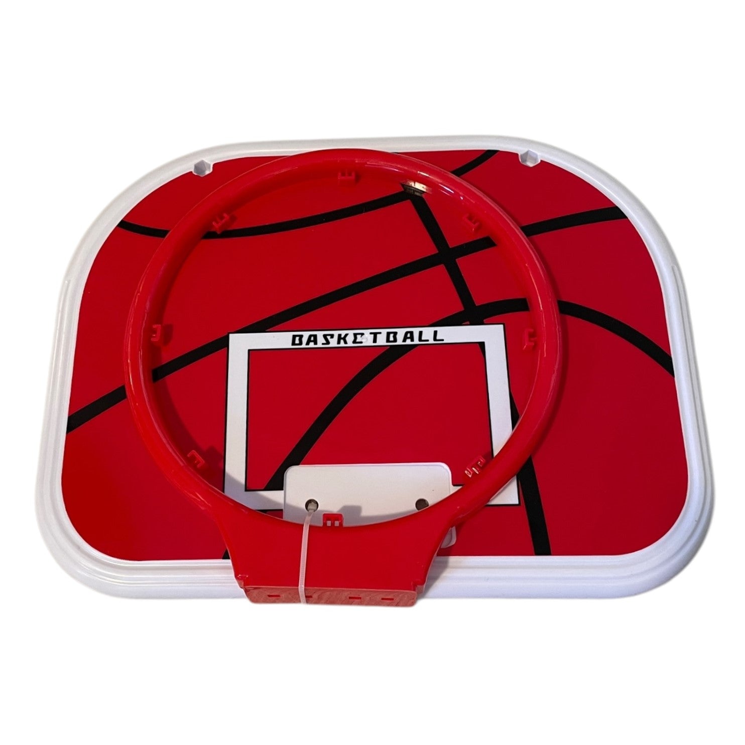 Set Panou și Coș de Baschet Portabil cu Minge, Pompă și Plasă