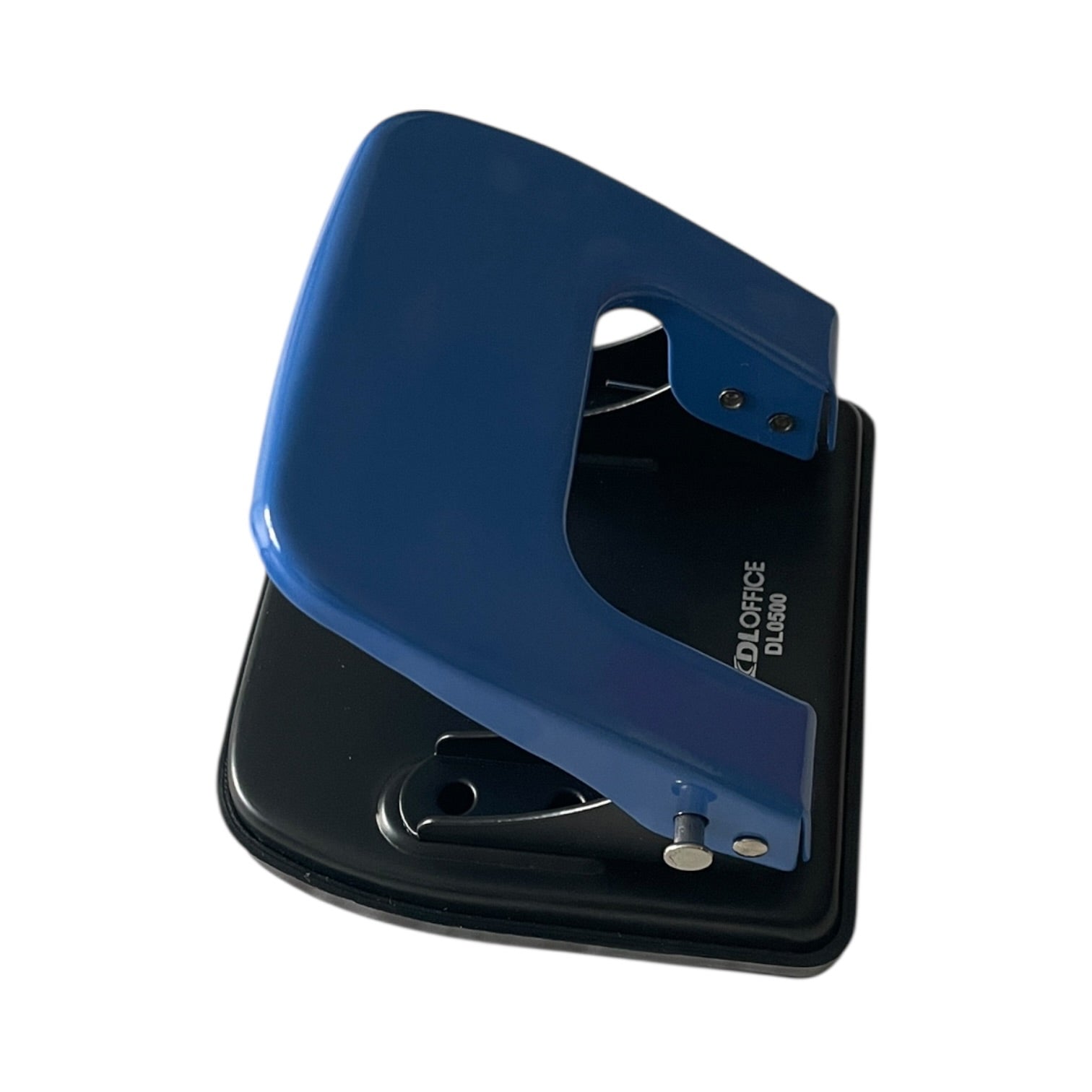 Perforator metalic de birou DL0500, standard, albastru