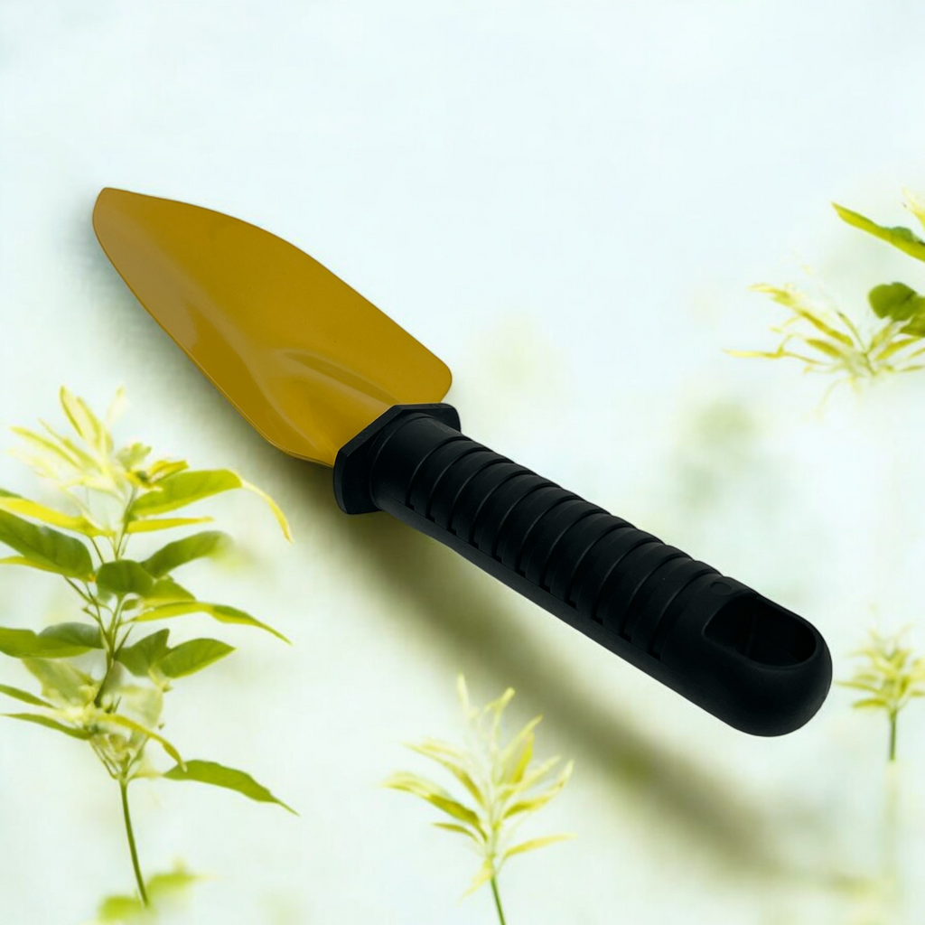 Plantator Grădină cu Mâner Ergonomic PVC - Oțel Rezistent