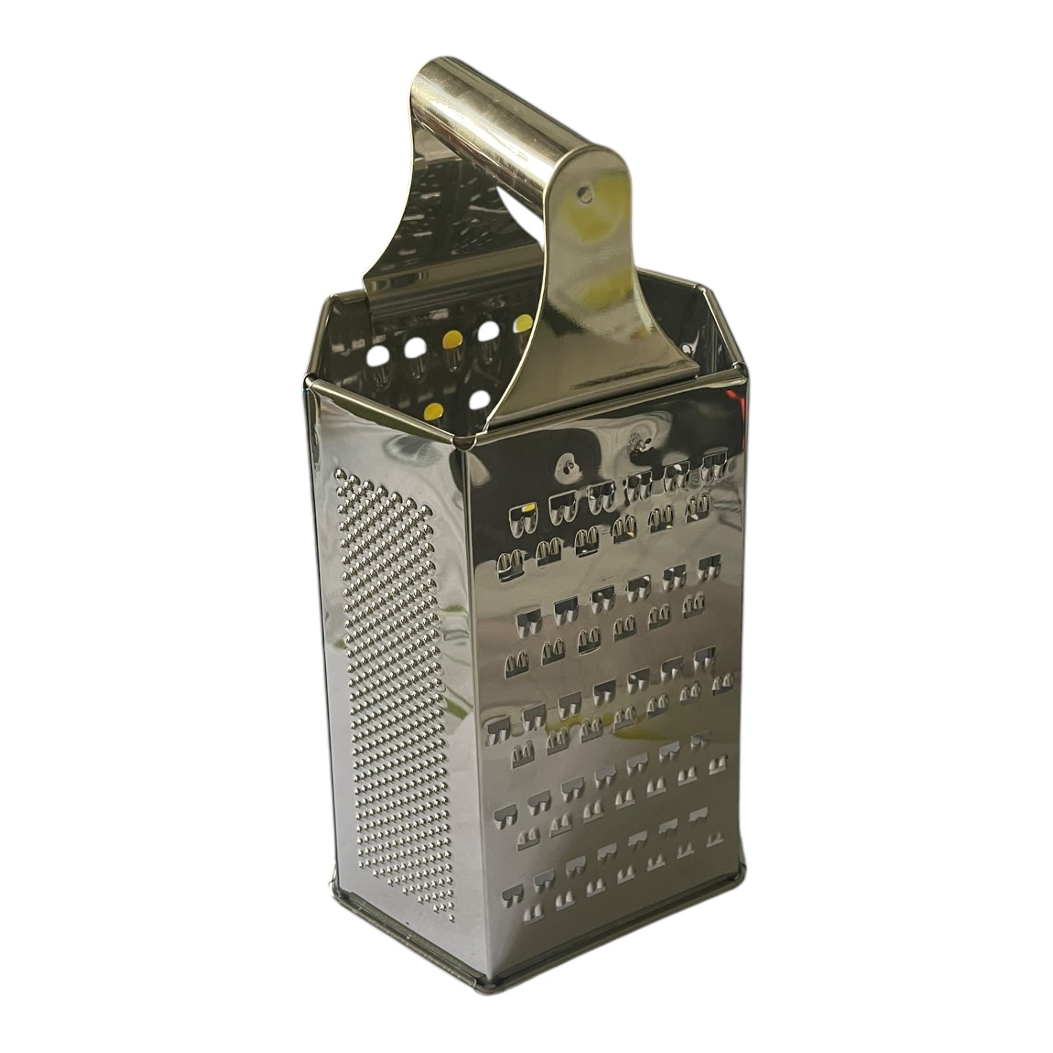 Răzătoare Multifuncțională 6 Fețe - Oțel Inoxidabil cu Mâner și Recipient