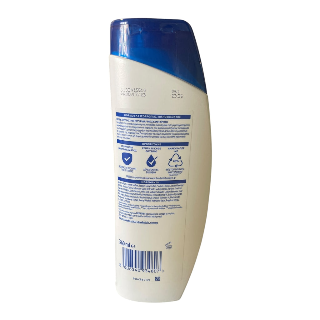 Șampon Anti-Mătreață Head & Shoulders Menthol Fresh - 360ml