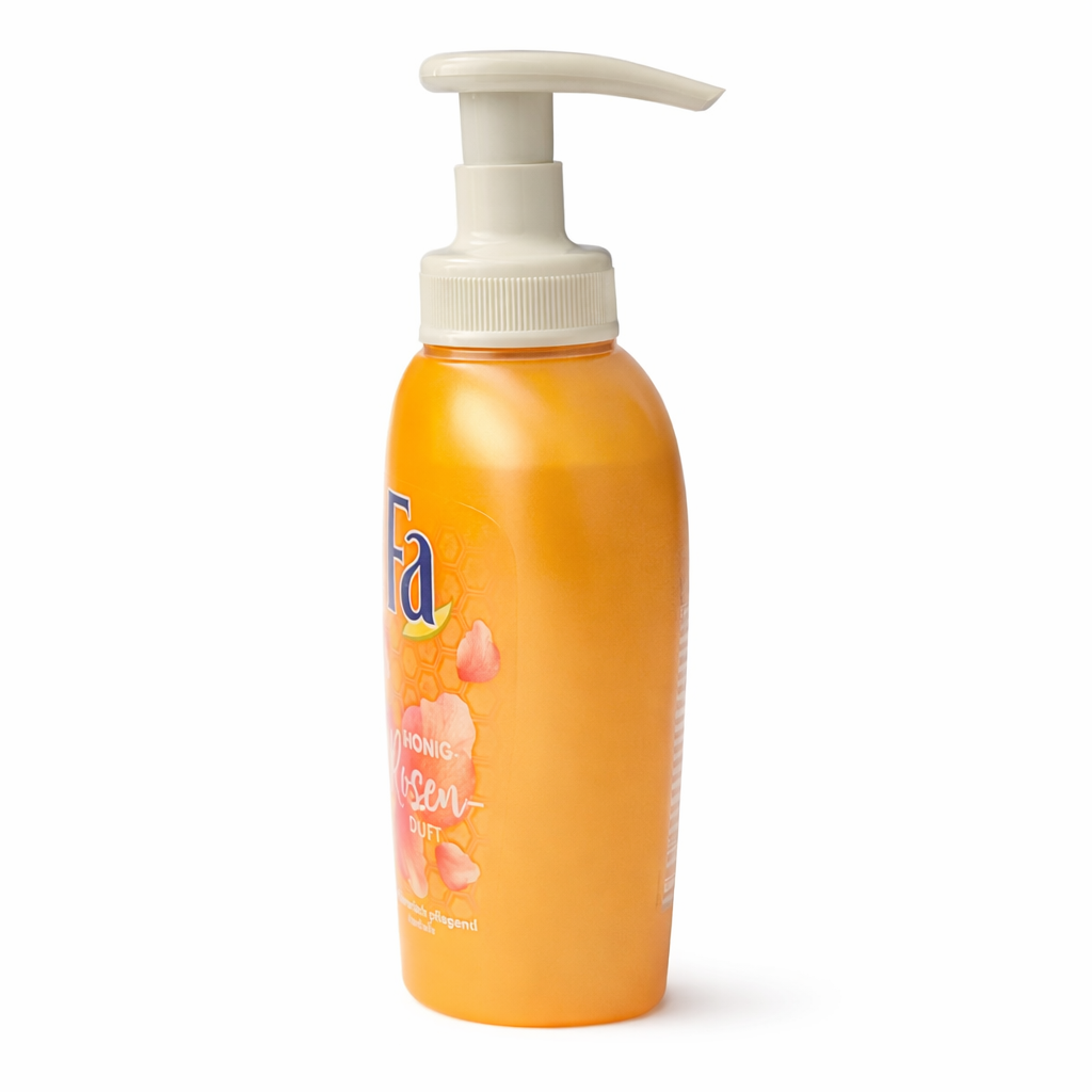Săpun lichid Fa Honig-Rosen (miere-trandafir), 250ml, îngrijire blândă
