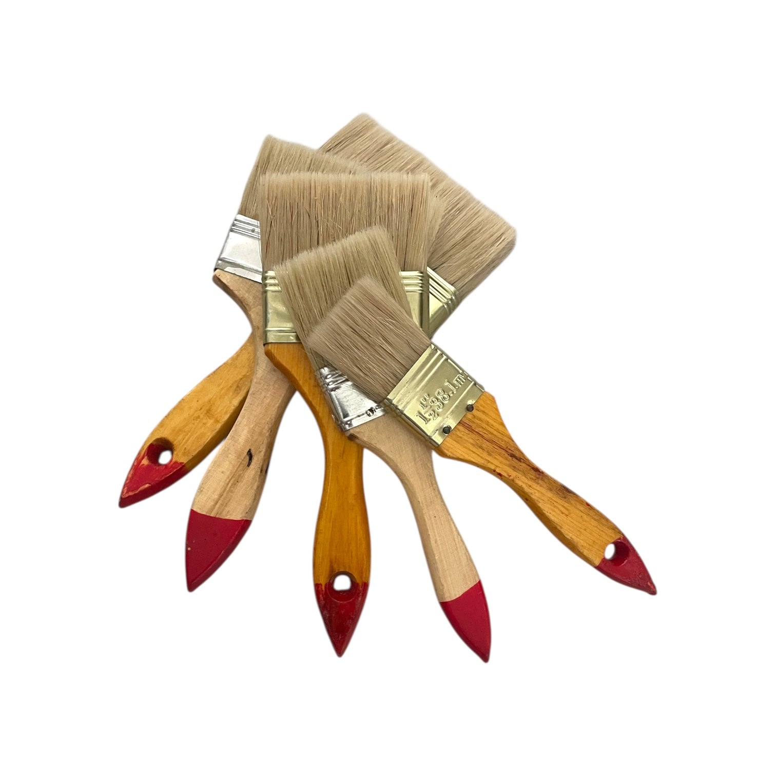 Pensulă de Vopsit cu Mâner din Lemn Natural