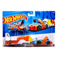 Hot Wheels Haul-Teration - Set Camion cu Mașină Super Rigs GRV00-LAY2